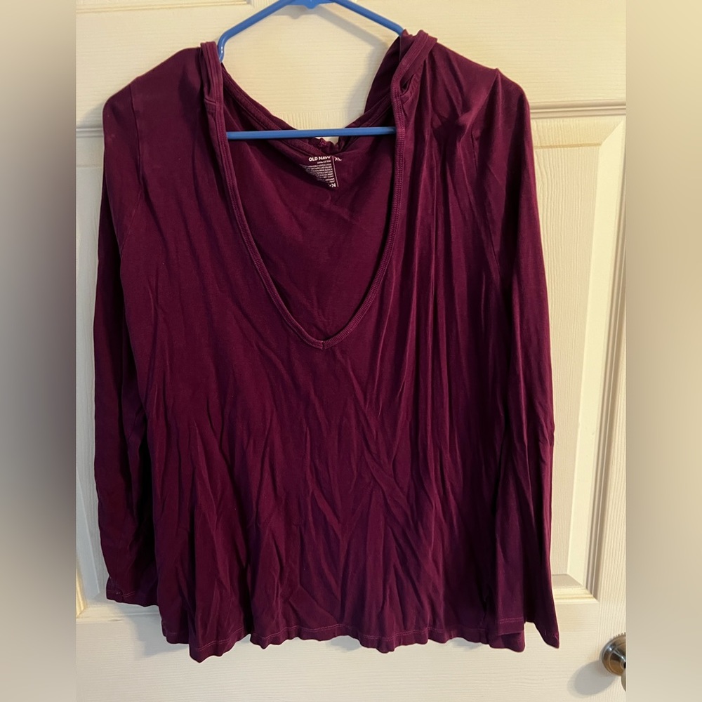 Old Navy Long sleeve hooded tee